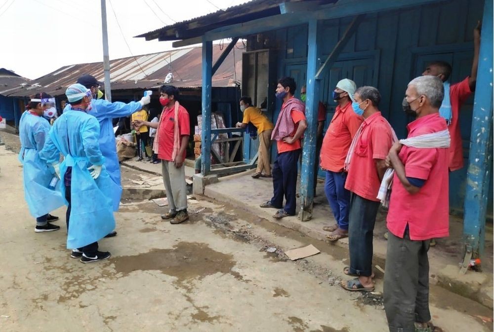 8 test COVID-19 positive from random sampling in Longleng